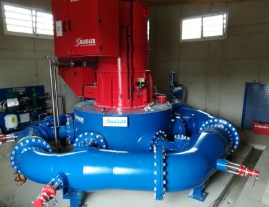Gugler Hydropower Pelton Turbine Hintergössgraben Austria